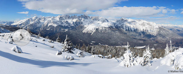 Dolomiti di Brenta innevate